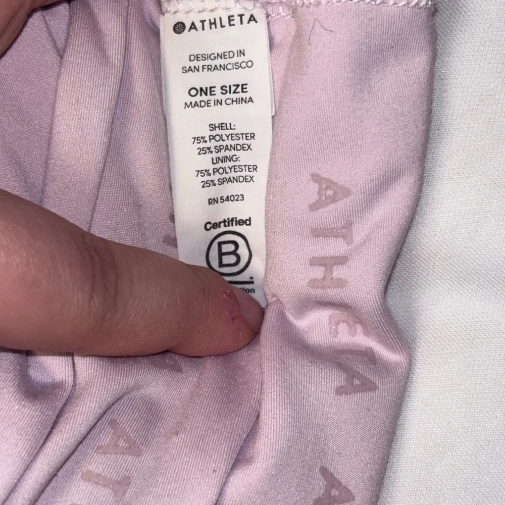 Athleta Twist Front Headband | One Size | Mauve Pink